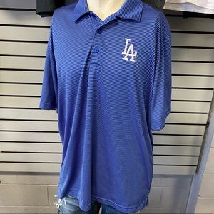 LA Dodgers polo short sleeve shirt XL